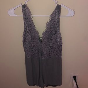 Lace romper